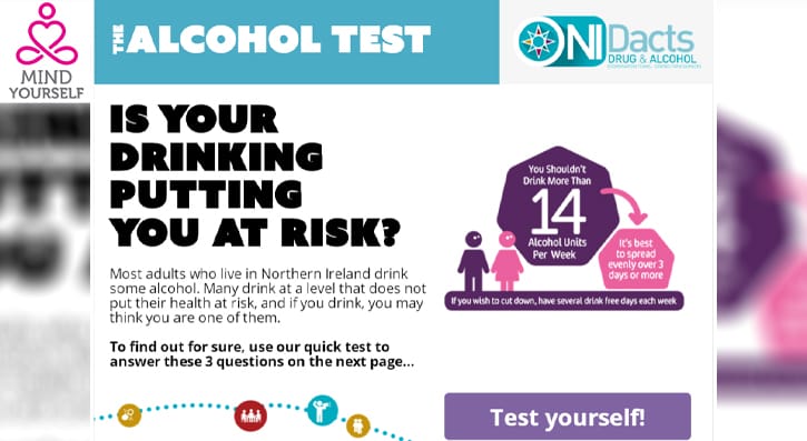 The Public Health Agency is using Northern Ireland Alcohol Awareness Week (15-21 June) to encourage drinkers to take a closer look at their drinking habits at home.